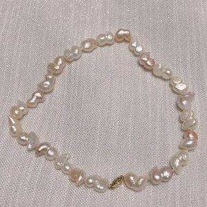 14k Baroque Pearl Strand Necklace